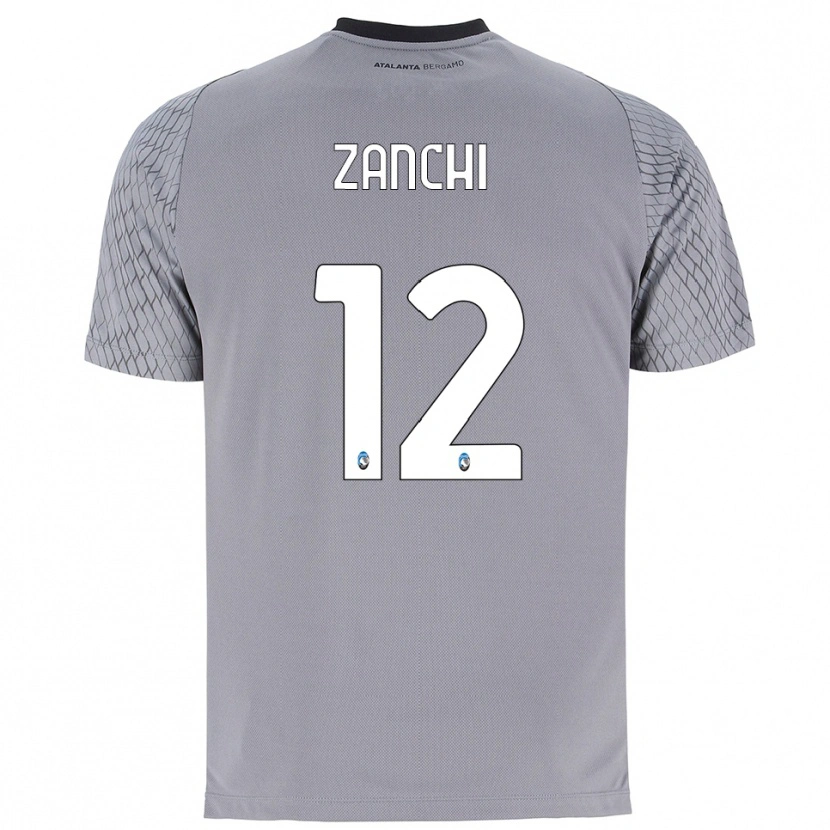 Danxen Women Edoardo Zanchi #12 Gray Blue Red Goalkeeper Jersey 2025/26 T-Shirt