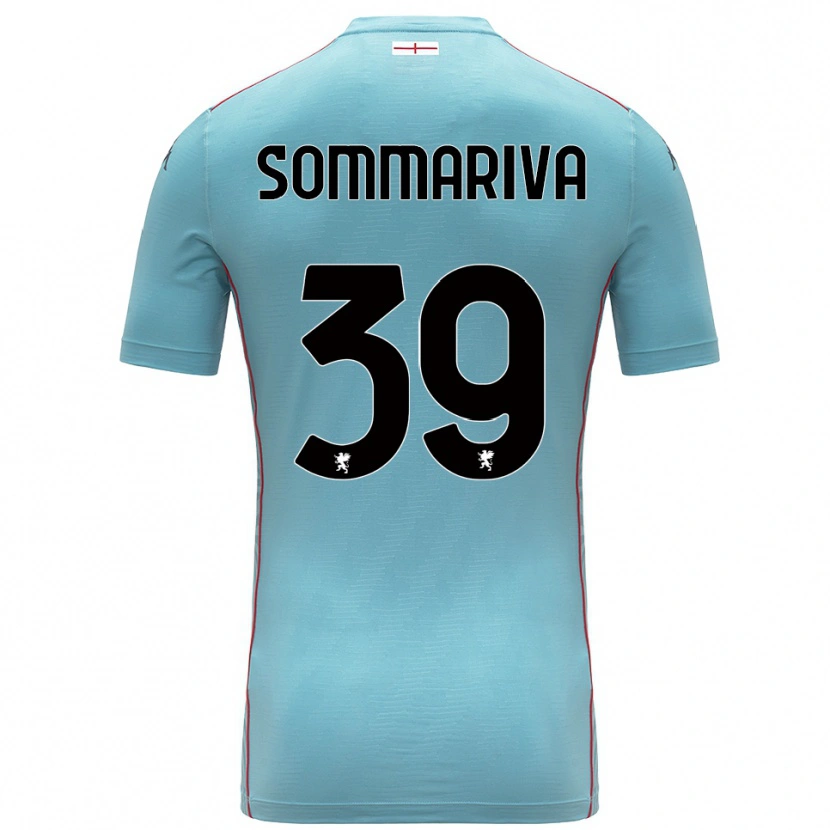 Danxen Women Daniele Sommariva #39 Blue Grey Goalkeeper Jersey 2025/26 T-Shirt