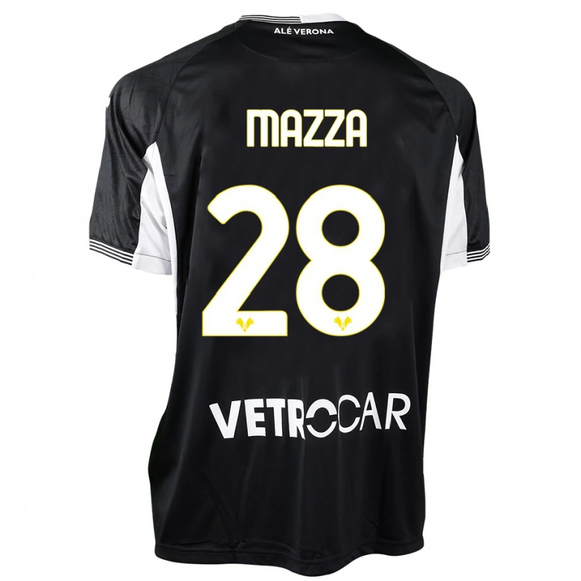 Danxen Women Vittoria Karol Mazza #28 Black White Goalkeeper Jersey 2025/26 T-Shirt