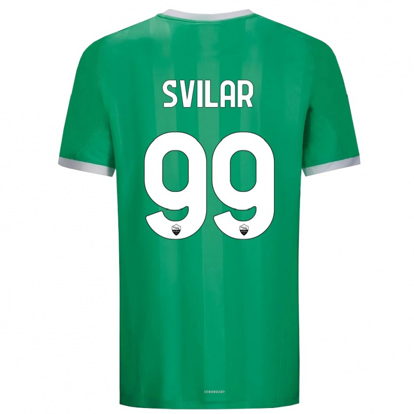 Danxen Women Mile Svilar #99 Green White Goalkeeper Jersey 2025/26 T-Shirt