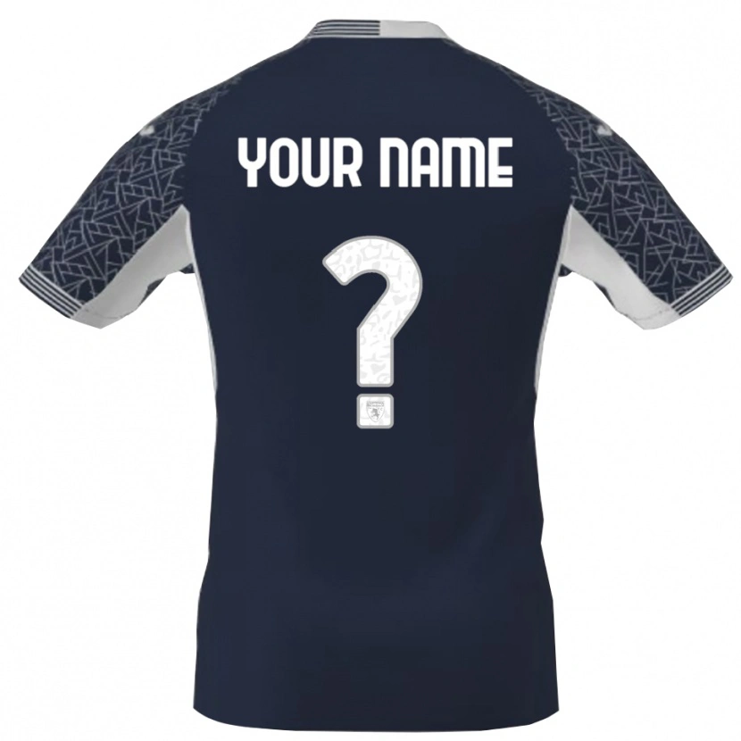 Danxen Women Torino FC Blue Blck White Goalkeeper Jersey 2025/26 T-Shirt