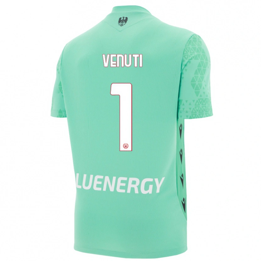 Danxen Women Gioele Venuti #1 Aquamarine Black Goalkeeper Jersey 2025/26 T-Shirt