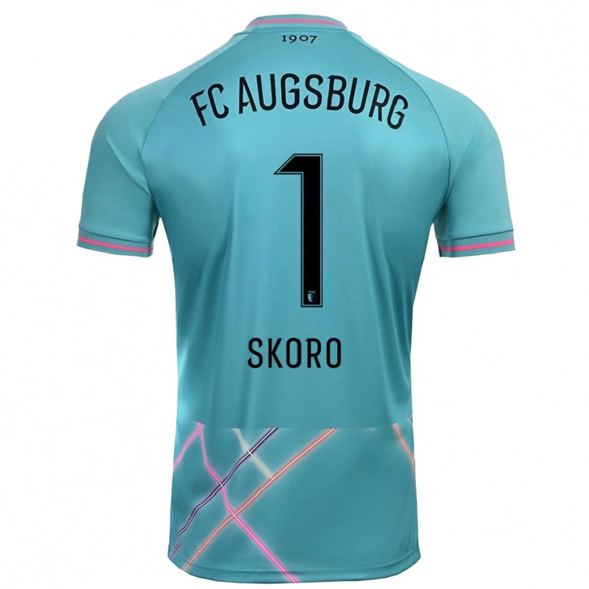 Danxen Women Luka Skoro #1 Light Sea Green Goalkeeper Jersey 2025/26 T-Shirt