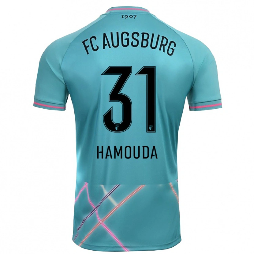 Danxen Women Hania Hamouda #31 Light Sea Green Goalkeeper Jersey 2025/26 T-Shirt