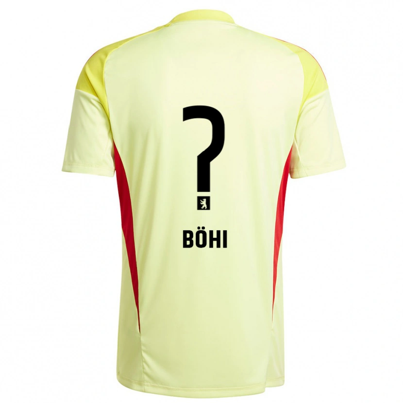 Danxen Women Nadine Böhi #0 Light Yellow Black Goalkeeper Jersey 2025/26 T-Shirt