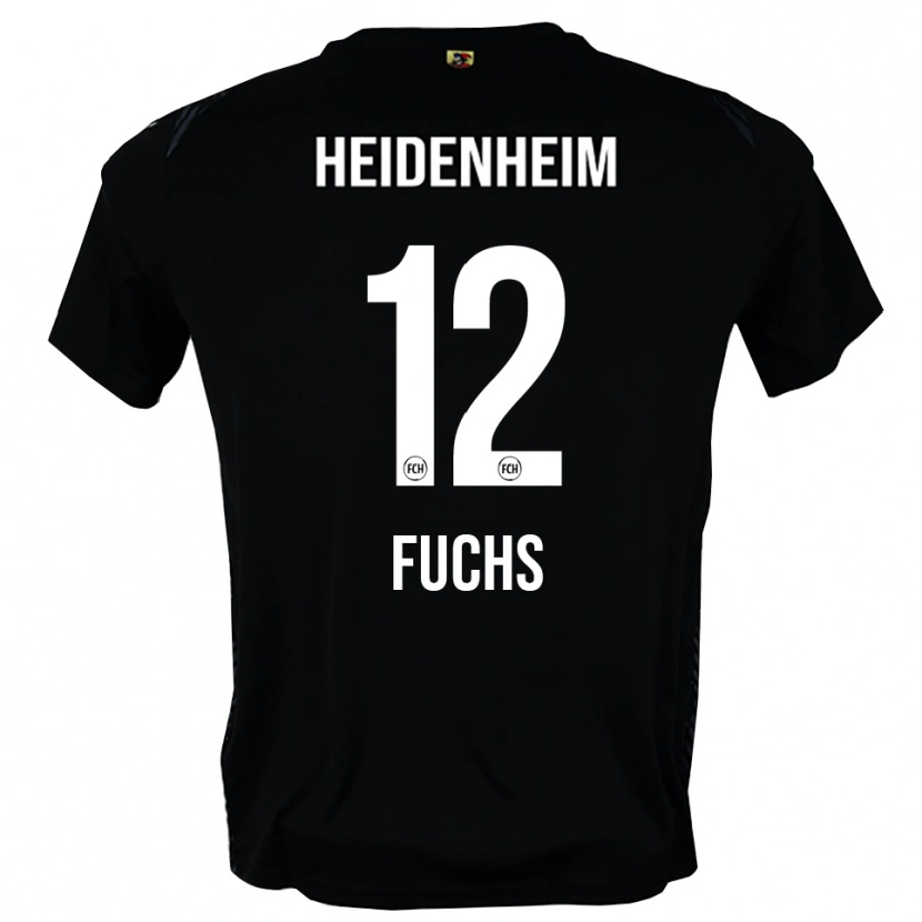 Danxen Women Celine Fuchs #12 Dark Gray Black Goalkeeper Jersey 2025/26 T-Shirt