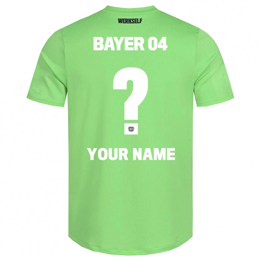 Danxen Women Bayer 04 Leverkusen Light Green White Goalkeeper Jersey 2025/26 T-Shirt