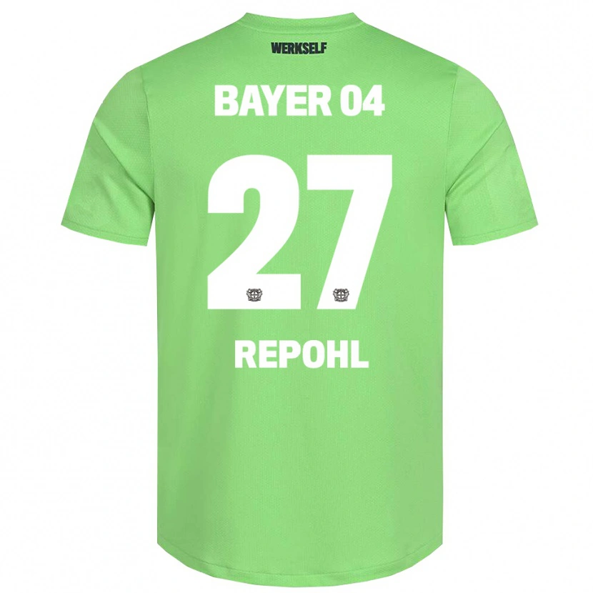 Danxen Women Friederike Repohl #27 Light Green White Goalkeeper Jersey 2025/26 T-Shirt