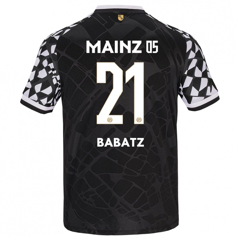 Danxen Women Louis Babatz #21 Black White Goalkeeper Jersey 2025/26 T-Shirt