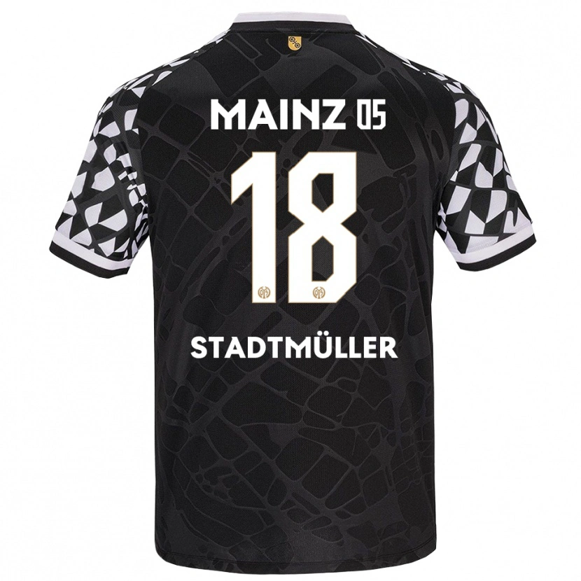 Danxen Women Elias Stadtmüller #18 Black White Goalkeeper Jersey 2025/26 T-Shirt