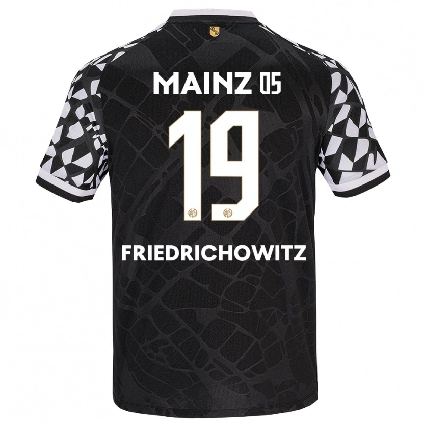 Danxen Women Anna Friedrichowitz #19 Black White Goalkeeper Jersey 2025/26 T-Shirt
