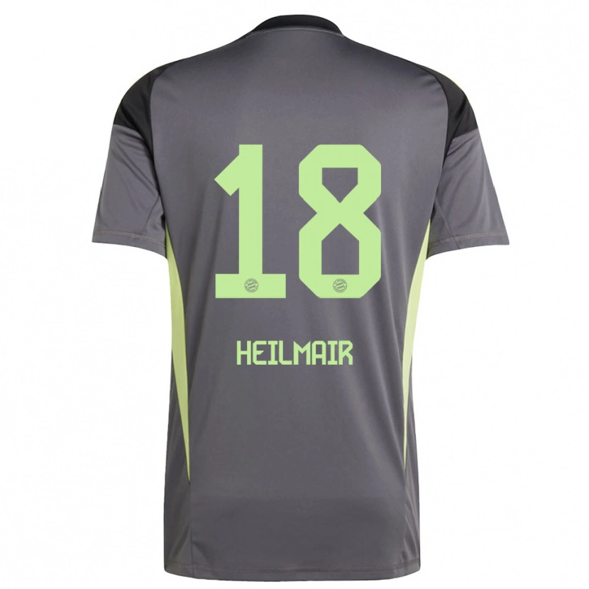 Danxen Women Hannes Heilmair #18 Black Green Yellow Goalkeeper Jersey 2025/26 T-Shirt