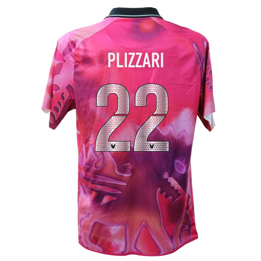 Danxen Women Alessandro Plizzari #22 Deep Pink Goalkeeper Jersey 2025/26 T-Shirt