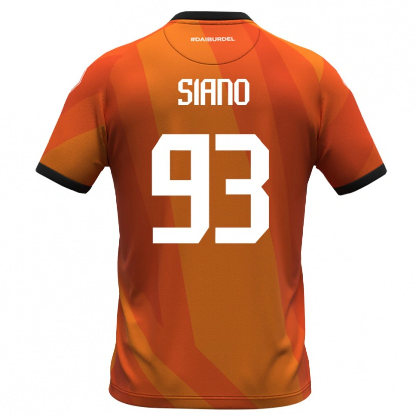 Danxen Women Alessandro Siano #93 Coral White Black Goalkeeper Jersey 2025/26 T-Shirt
