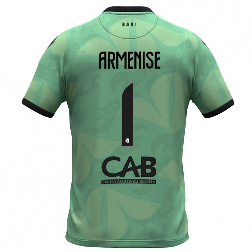 Danxen Women Gaetano Armenise #1 Dark Sea Green Goalkeeper Jersey 2025/26 T-Shirt