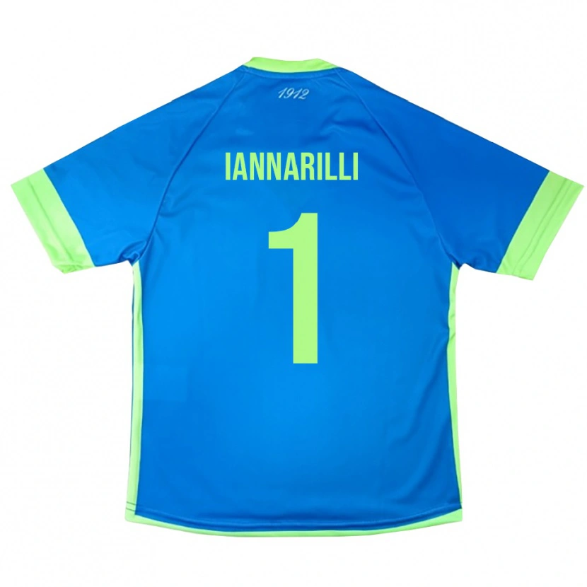 Danxen Women Antony Iannarilli #1 Blue Green Yellow Goalkeeper Jersey 2025/26 T-Shirt