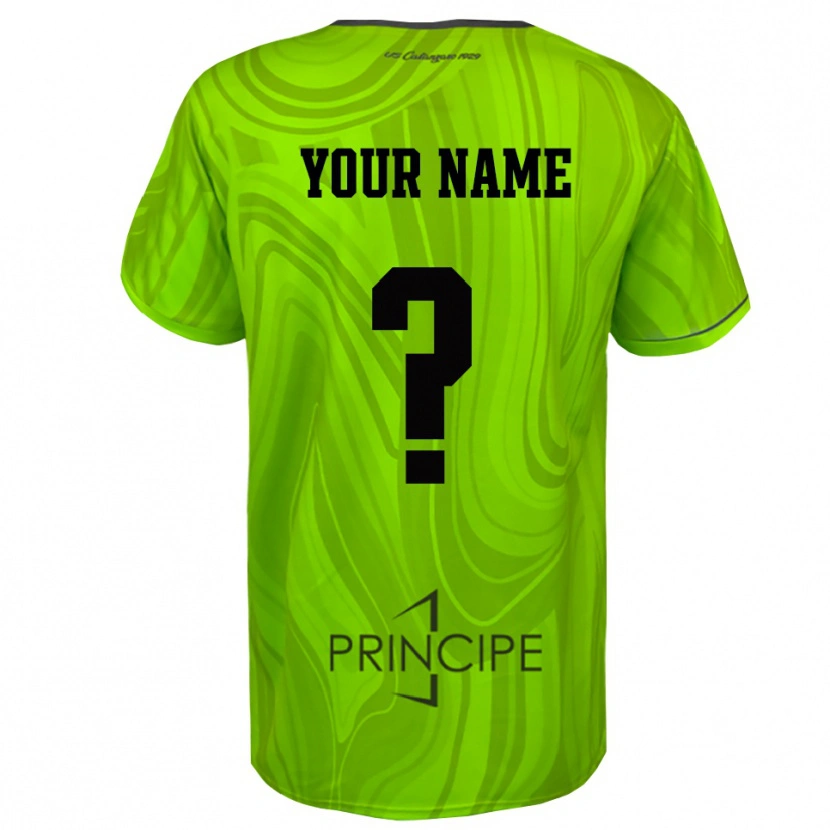 Danxen Women US Catanzaro 1929 Yellow Green Black Goalkeeper Jersey 2025/26 T-Shirt