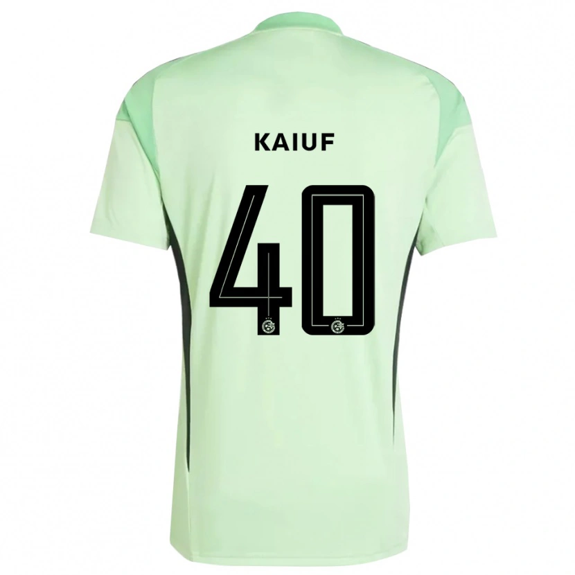 Danxen Women Sharif Kaiuf #40 Light Green Black Goalkeeper Jersey 2025/26 T-Shirt
