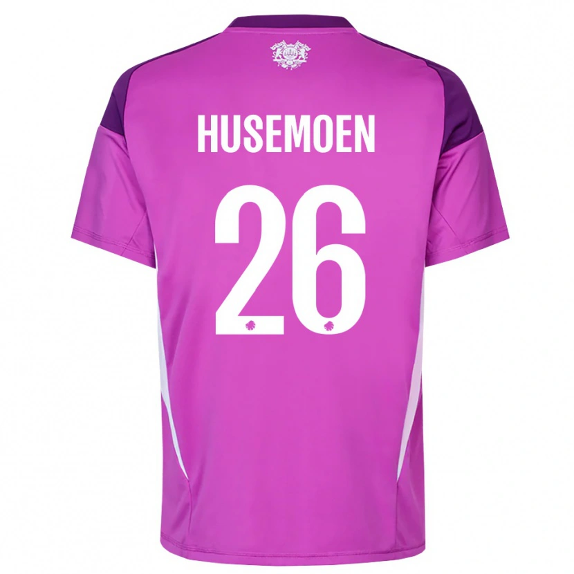 Danxen Women Astrid Husemoen #26 Lilac Purple White Goalkeeper Jersey 2025/26 T-Shirt