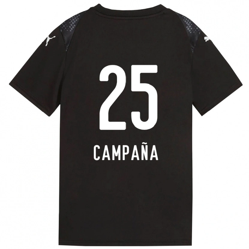 Danxen Women Martín Campaña #25 Black Goldenrod Goalkeeper Jersey 2025/26 T-Shirt