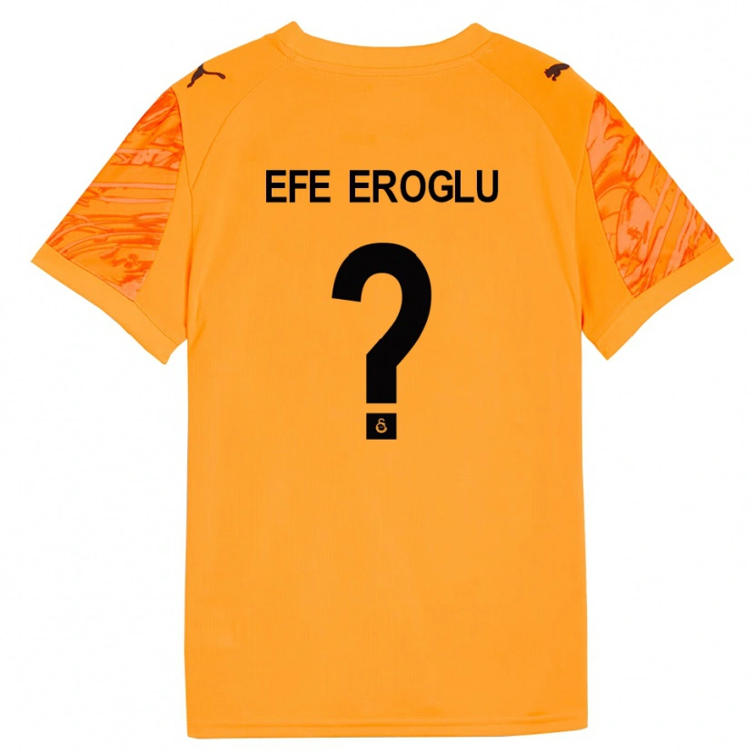 Danxen Women Cem Efe Eroğlu #0 Dark Orange Black Goalkeeper Jersey 2025/26 T-Shirt