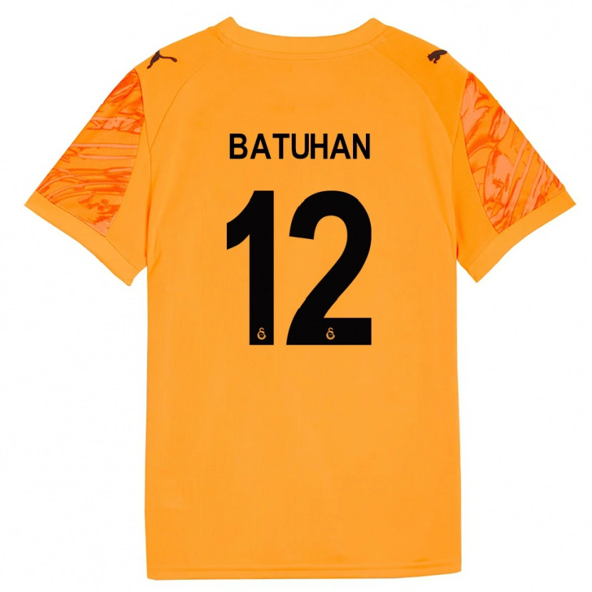 Danxen Women Batuhan Şen #12 Dark Orange Black Goalkeeper Jersey 2025/26 T-Shirt