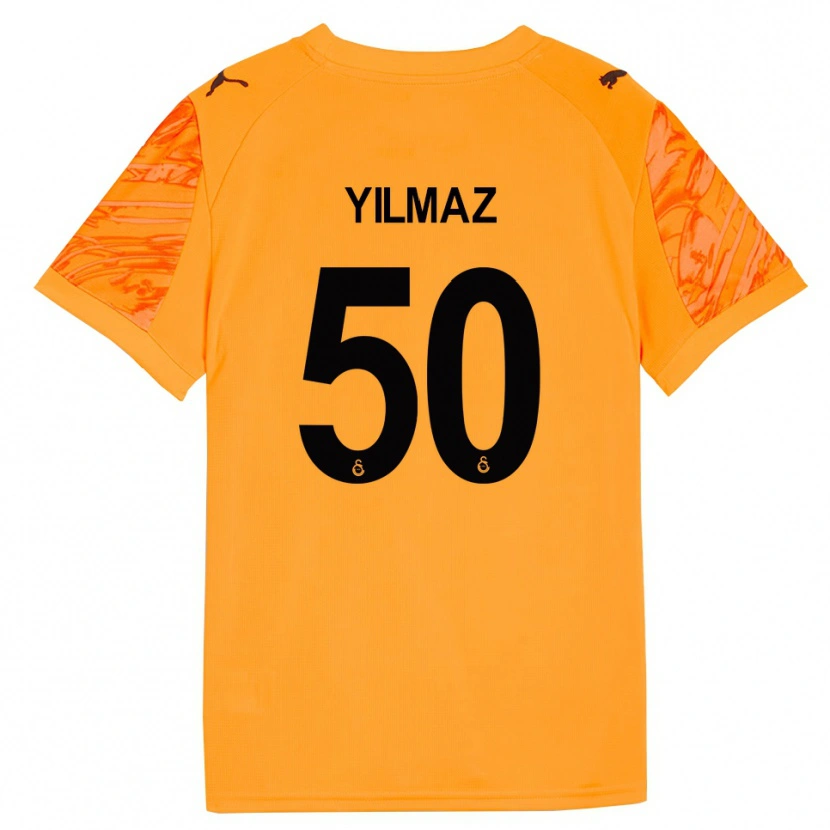 Danxen Women Jankat Yılmaz #50 Dark Orange Black Goalkeeper Jersey 2025/26 T-Shirt