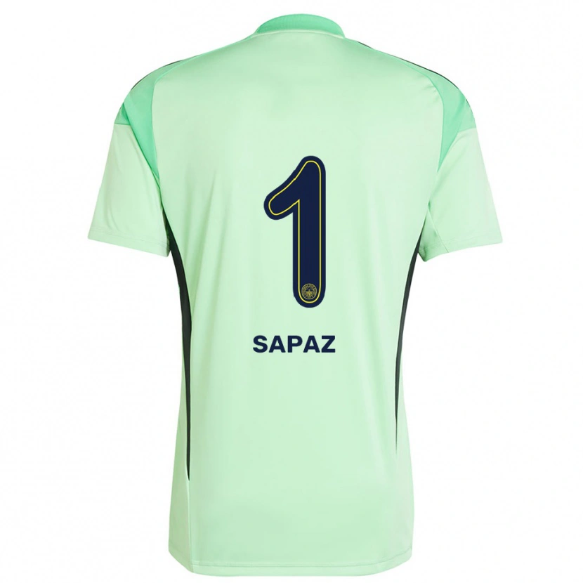 Danxen Women Kuzey Sapaz #1 Light Green Black Goalkeeper Jersey 2025/26 T-Shirt