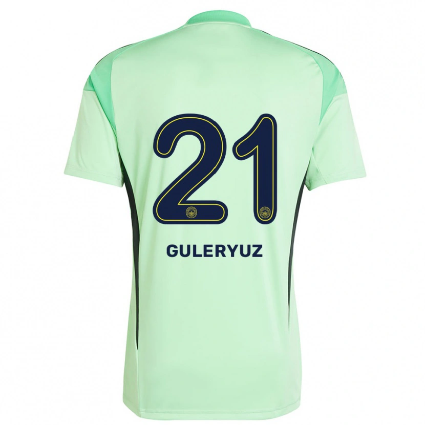 Danxen Women Göknur Güleryüz #21 Light Green Black Goalkeeper Jersey 2025/26 T-Shirt