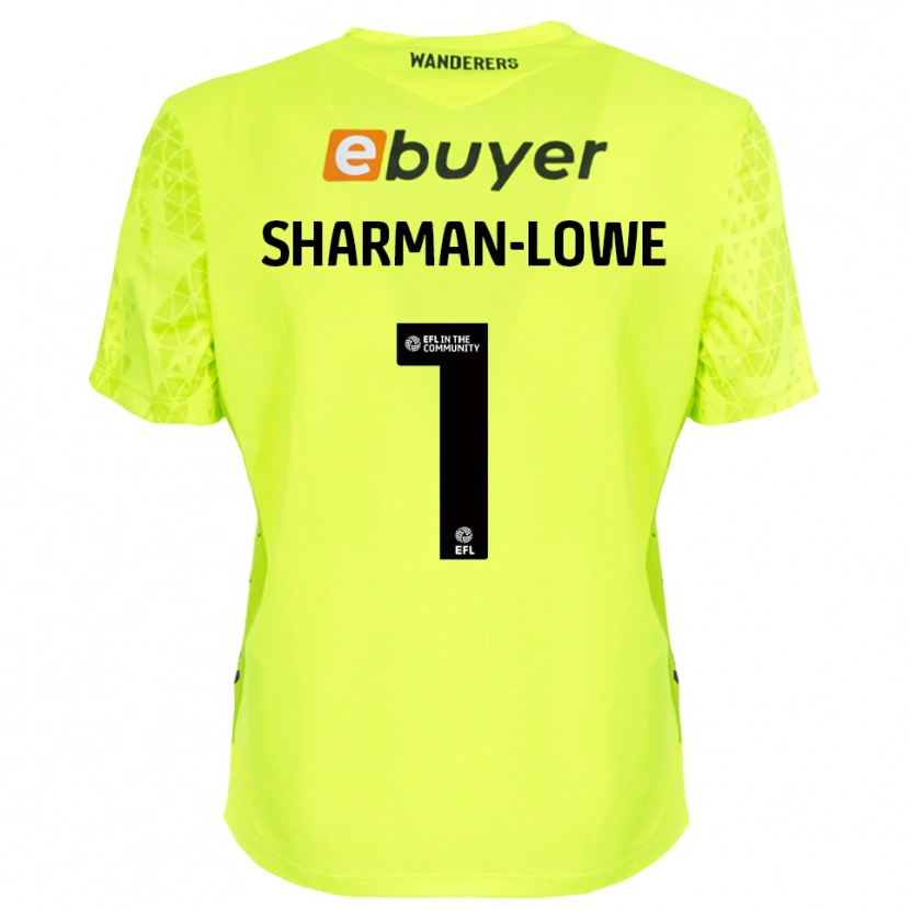 Danxen Women Teddy Sharman-Lowe #1 Fluorescent Green Goalkeeper Jersey 2025/26 T-Shirt