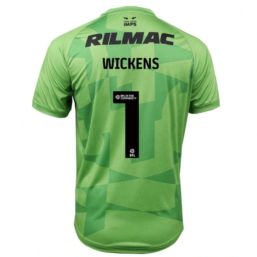 Danxen Women George Wickens #1 Light Green Goalkeeper Jersey 2025/26 T-Shirt