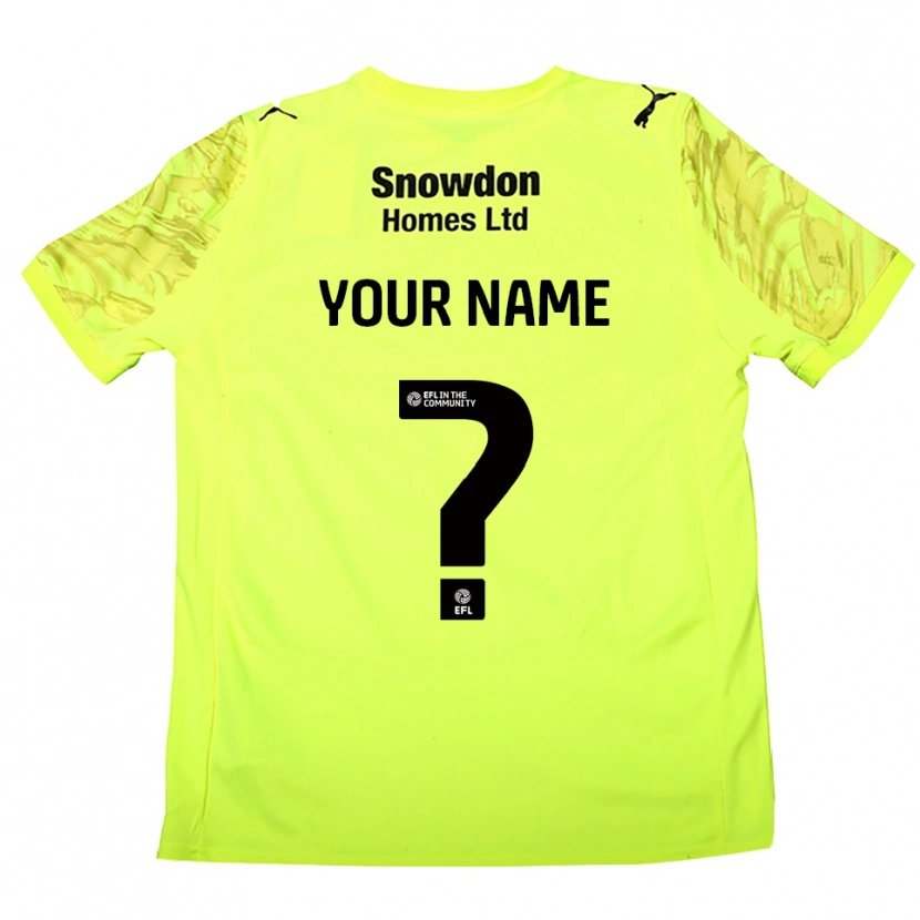 Danxen Women Northampton Town Fluorescent Green Goalkeeper Jersey 2025/26 T-Shirt