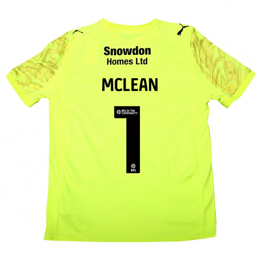 Danxen Women Katie Mclean #1 Fluorescent Green Goalkeeper Jersey 2025/26 T-Shirt
