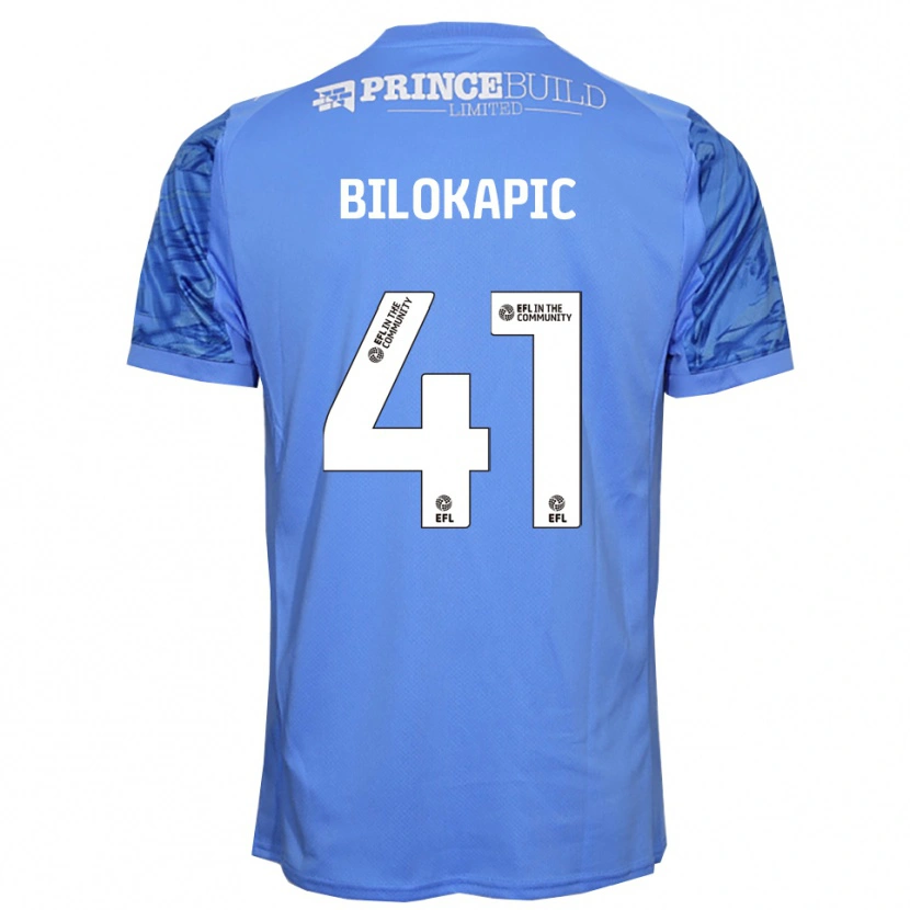 Danxen Women Nicholas Bilokapic #41 Dodger Blue Goalkeeper Jersey 2025/26 T-Shirt
