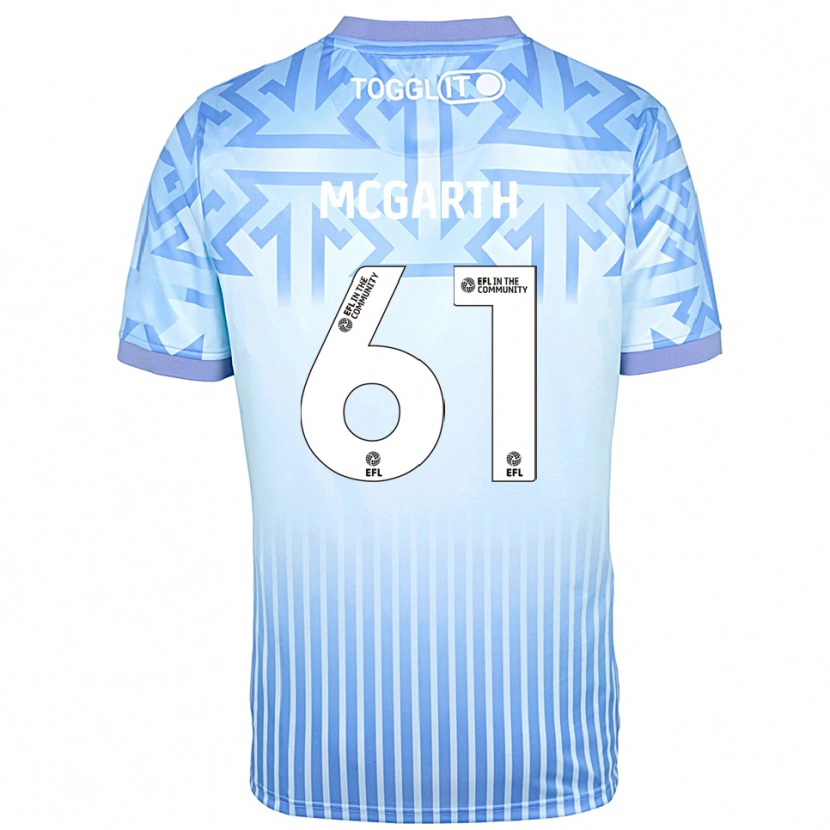 Danxen Women Ethan McGarth #61 Light Blue White Goalkeeper Jersey 2025/26 T-Shirt
