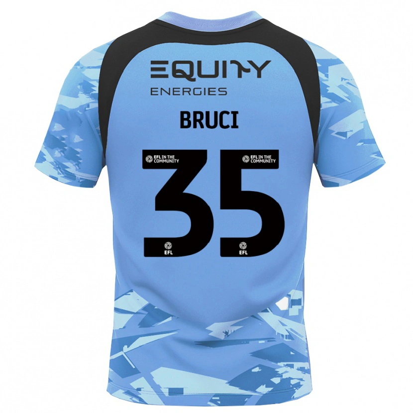 Danxen Women Izabella Bruci #35 Light Blue Glack Goalkeeper Jersey 2025/26 T-Shirt
