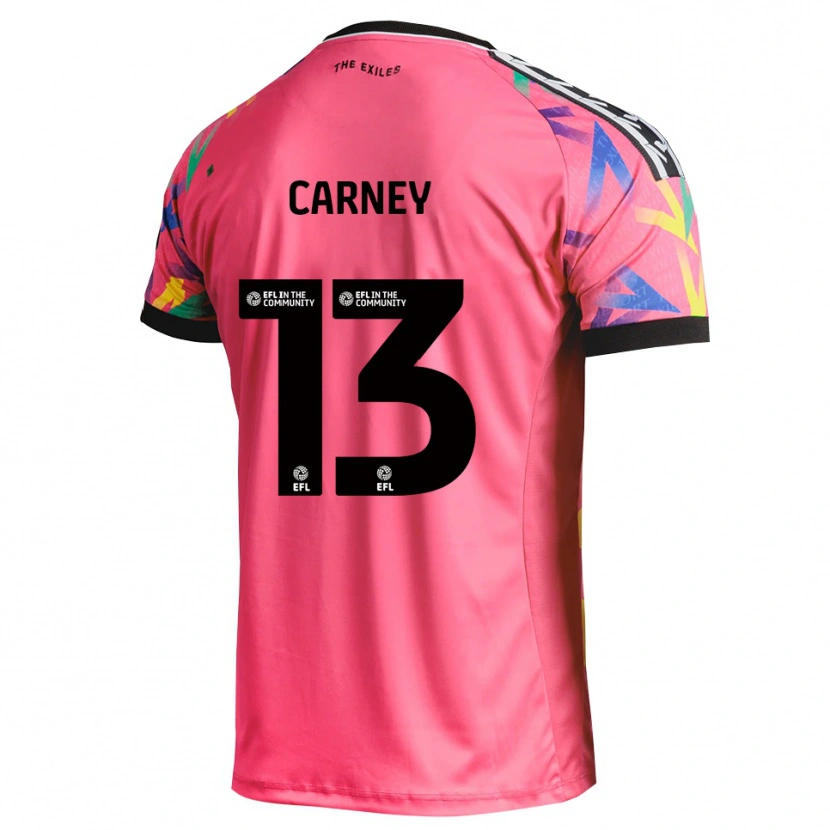 Danxen Women Jacob Carney #13 Magenta Goalkeeper Jersey 2025/26 T-Shirt
