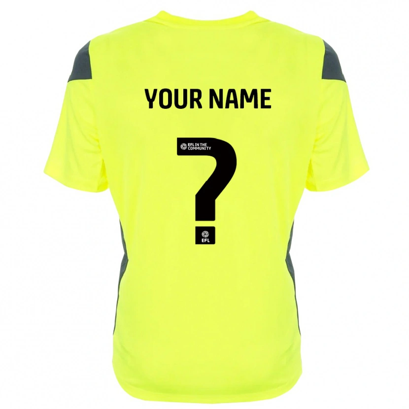 Danxen Women Walsall FC Fluorescent Green Black Goalkeeper Jersey 2025/26 T-Shirt