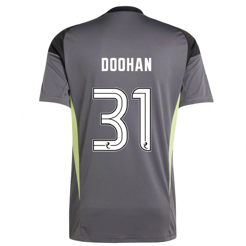 Danxen Women Ross Doohan #31 Gray White Goalkeeper Jersey 2025/26 T-Shirt