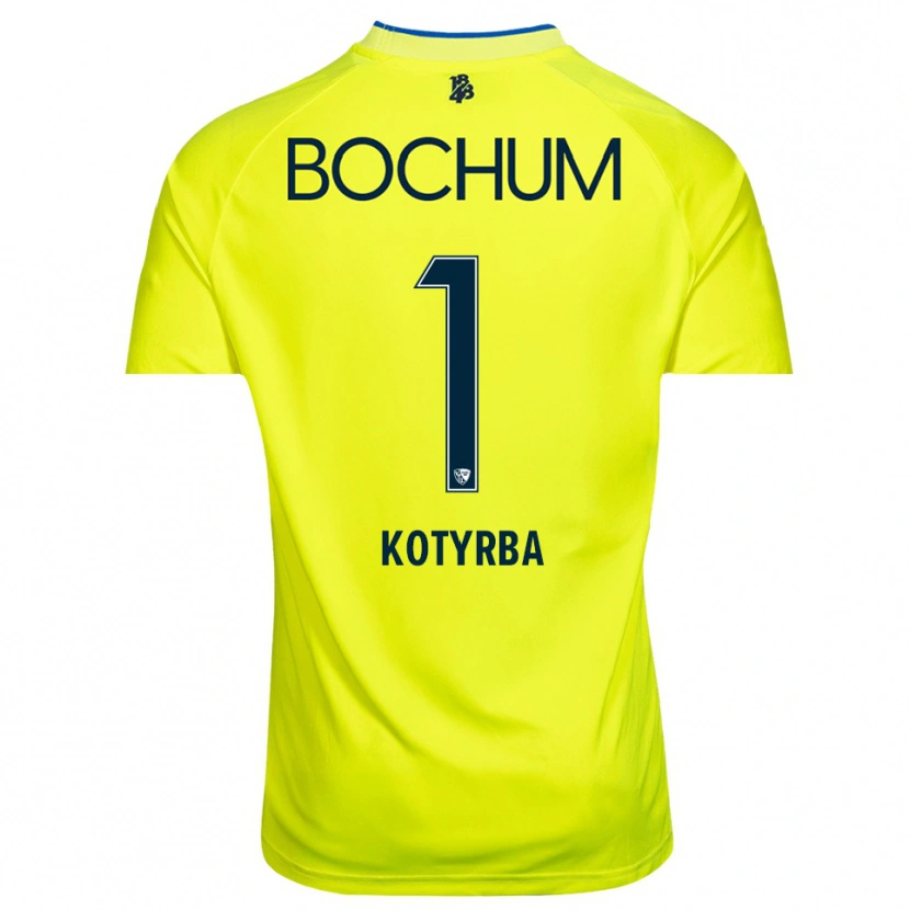 Danxen Women Finn Kotyrba #1 Yellow Green Goalkeeper Jersey 2025/26 T-Shirt
