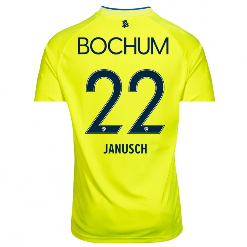 Danxen Women Thees Janusch #22 Yellow Green Goalkeeper Jersey 2025/26 T-Shirt