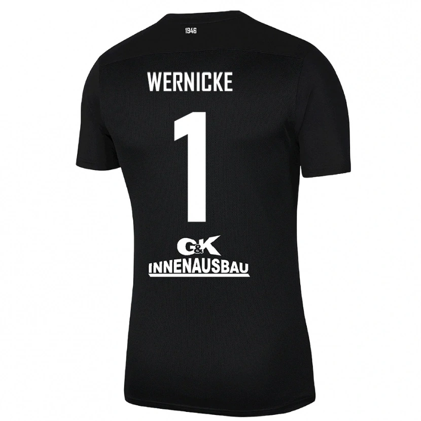 Danxen Women Samuli Wernicke #1 Black White Goalkeeper Jersey 2025/26 T-Shirt