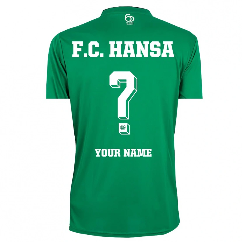 Danxen Women Hansa Rostock Dark Green White Goalkeeper Jersey 2025/26 T-Shirt