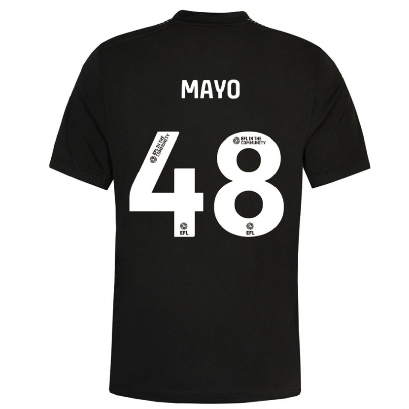 Danxen Women Bradley Mayo #48 Black White Goalkeeper Jersey 2025/26 T-Shirt