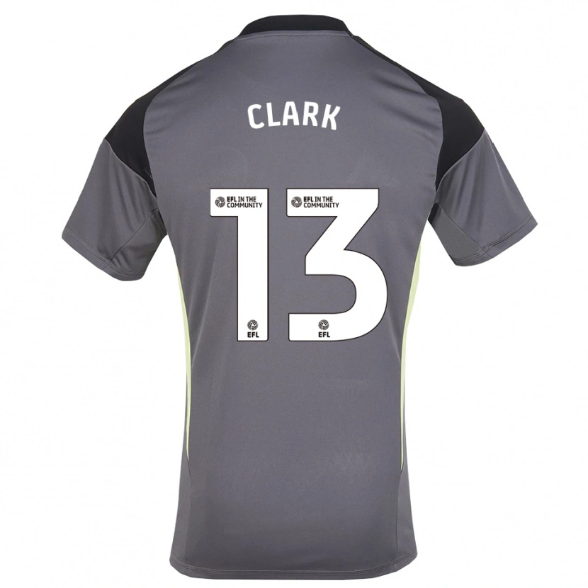 Danxen Women Olivia Clark #13 Gray White Goalkeeper Jersey 2025/26 T-Shirt