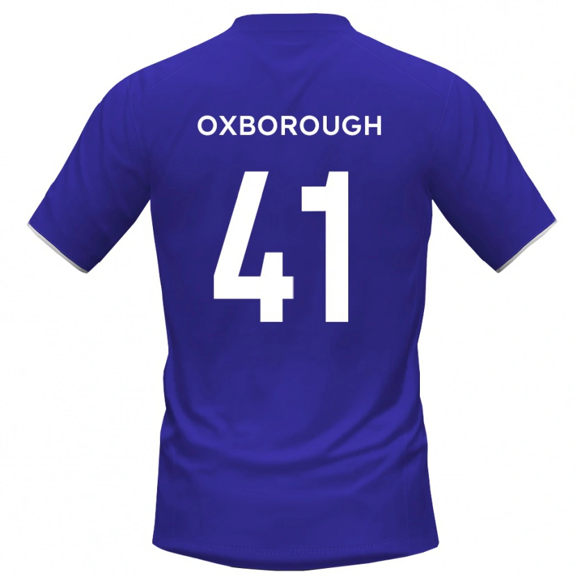 Danxen Women Ewan Oxborough #41 Royal Blue Goalkeeper Jersey 2025/26 T-Shirt