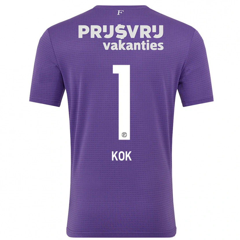 Danxen Women Stefan Kok #1 Purple White Goalkeeper Jersey 2025/26 T-Shirt