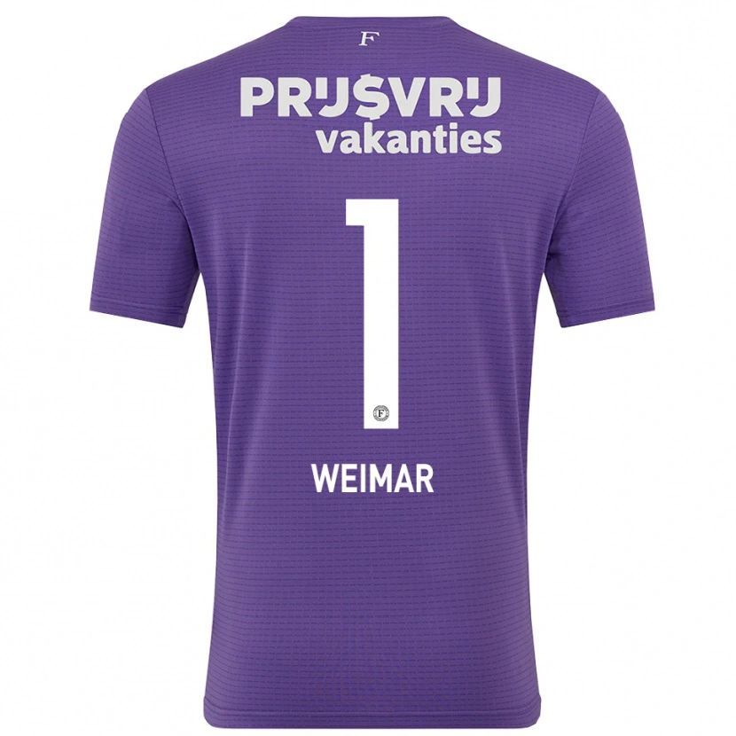 Danxen Women Jacintha Weimar #1 Purple White Goalkeeper Jersey 2025/26 T-Shirt