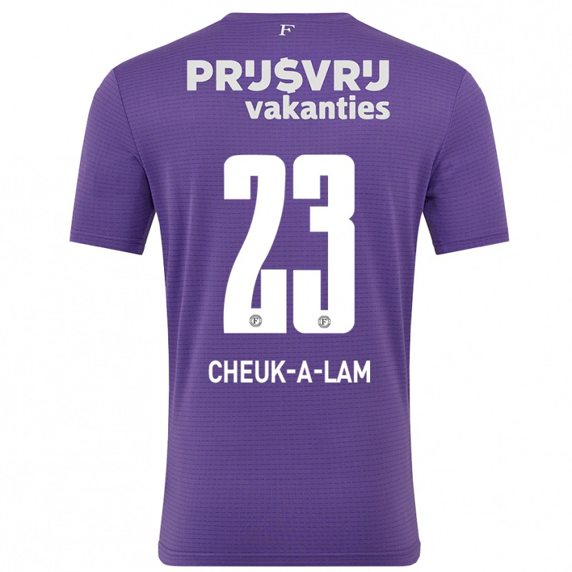 Danxen Women Lee-Quincy Cheuk-A-Lam #23 Purple White Goalkeeper Jersey 2025/26 T-Shirt