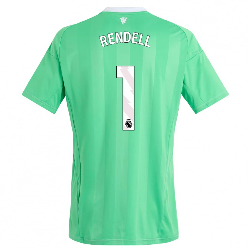 Danxen Women Kayla Rendell #1 Emerald Green Goalkeeper Jersey 2025/26 T-Shirt